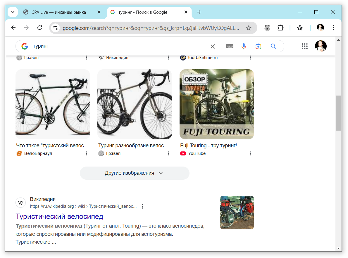 Верный ответ поисковика Google по запросу пользователя относительно понятия туринг | CPA Live